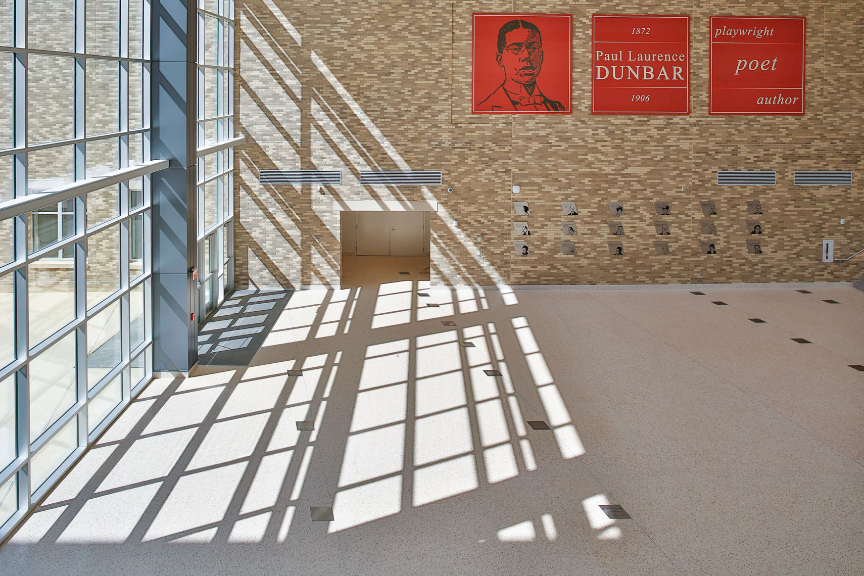 Dunbar High school  Interior architectural photographer