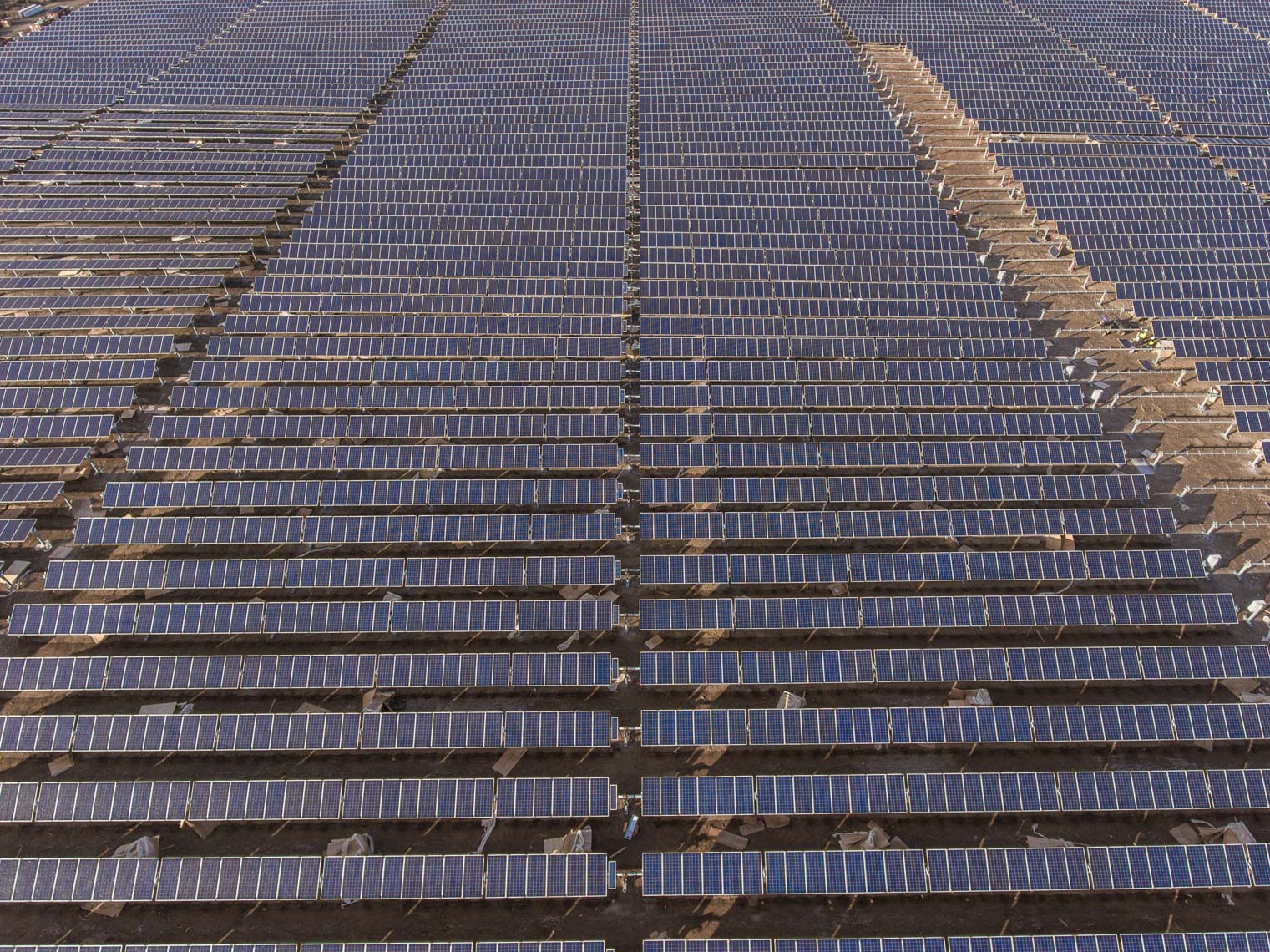 aerial solar farm by drone Oregon