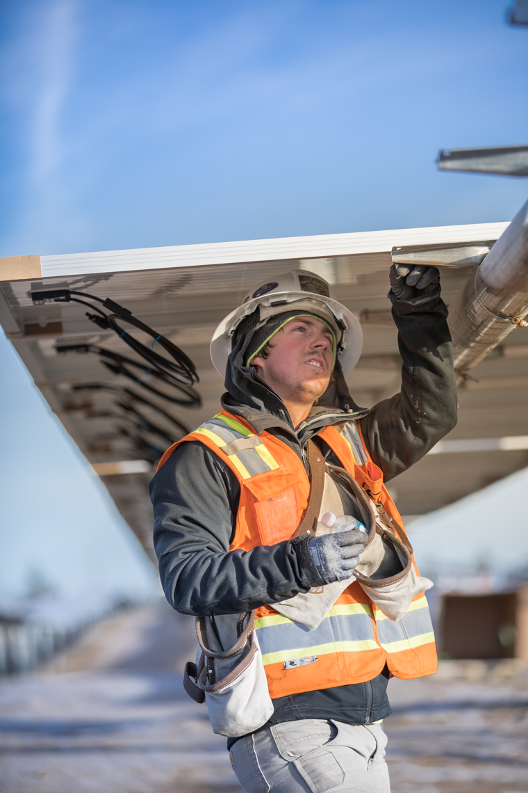 solar energy installer
