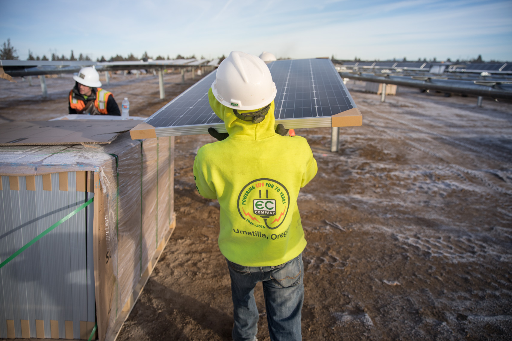 clean energy jobs photography by Rich Crowder