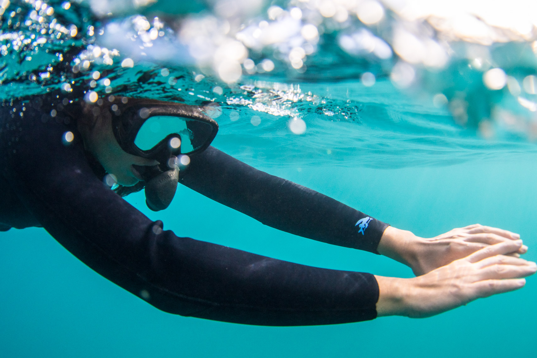 Kimi Werner underwater free diving Rich Crowder
