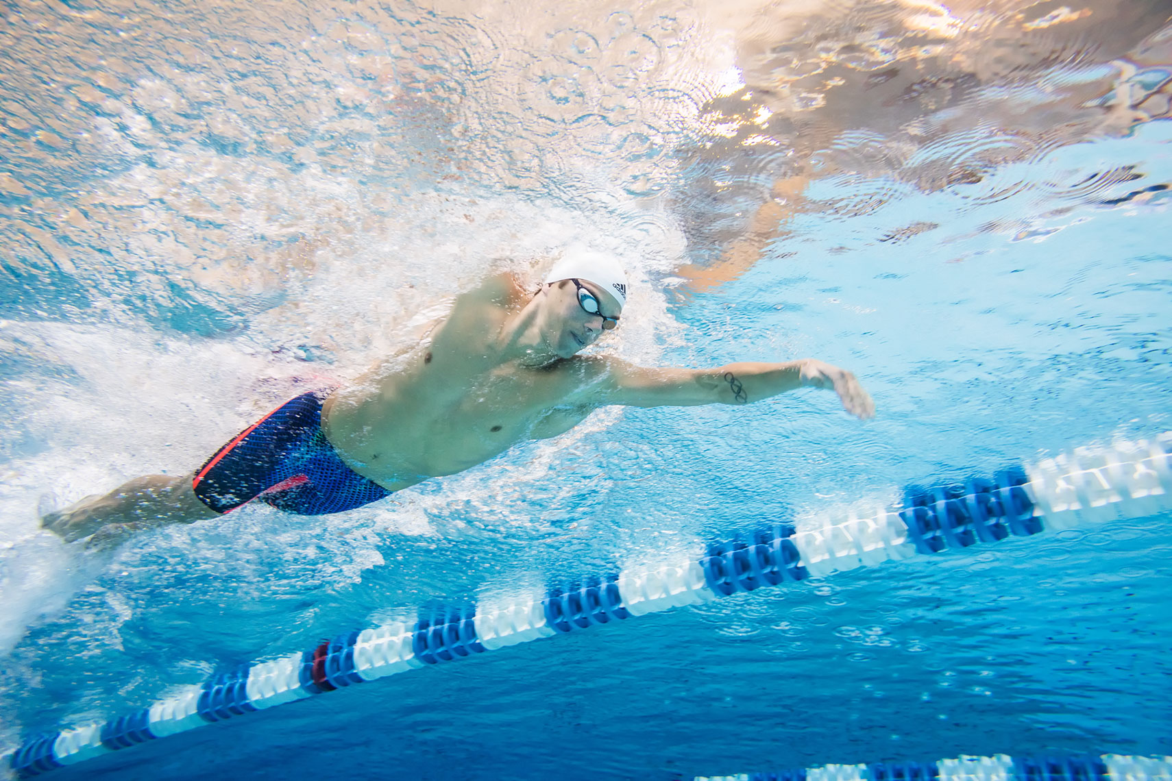 Olympic swimmer josh prenot adidas 